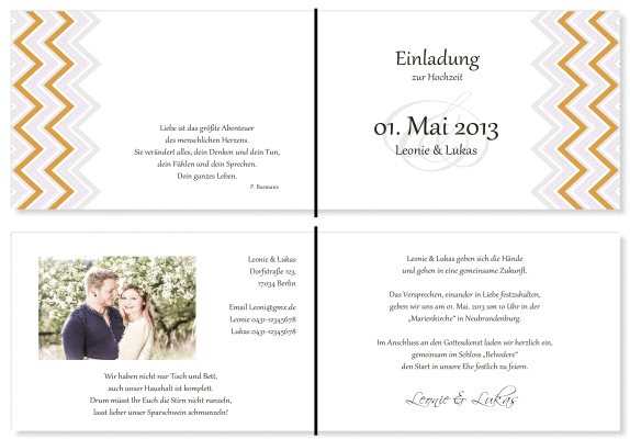  Einladungskarten Hochzeit, Hochzeitseinladungen, Hochzeitskarten, Einladungen für Hochzeit