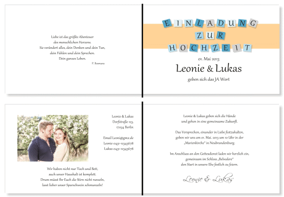  Einladungskarten Hochzeit, Hochzeitseinladungen, Hochzeitskarten, Einladungen für Hochzeit