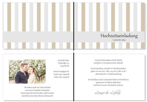  Einladungskarten Hochzeit, Hochzeitseinladungen, Hochzeitskarten, Einladungen für Hochzeit