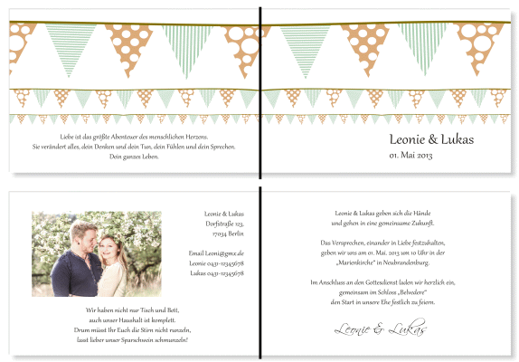  Einladungskarten Hochzeit, Hochzeitseinladungen, Hochzeitskarten, Einladungen für Hochzeit