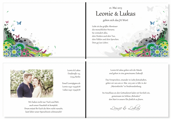  Einladungskarten Hochzeit, Hochzeitseinladungen, Hochzeitskarten, Einladungen für Hochzeit