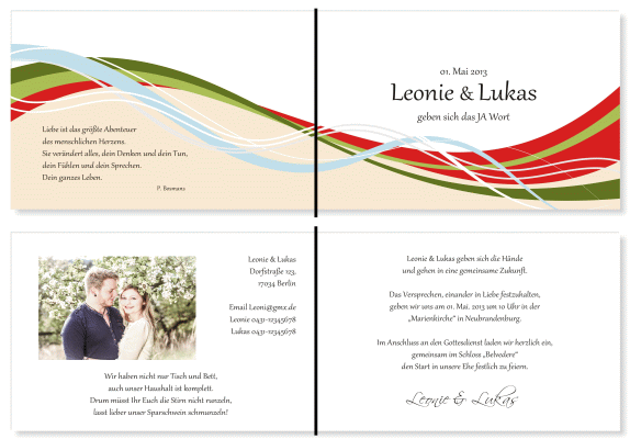  Einladungskarten Hochzeit, Hochzeitseinladungen, Hochzeitskarten, Einladungen für Hochzeit