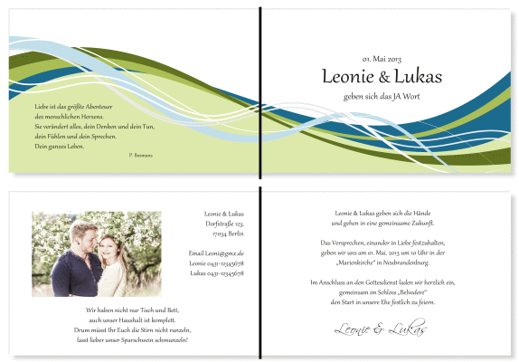  Einladungskarten Hochzeit, Hochzeitseinladungen, Hochzeitskarten, Einladungen für Hochzeit