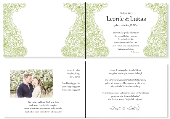  Einladungskarten Hochzeit, Hochzeitseinladungen, Hochzeitskarten, Einladungen für Hochzeit