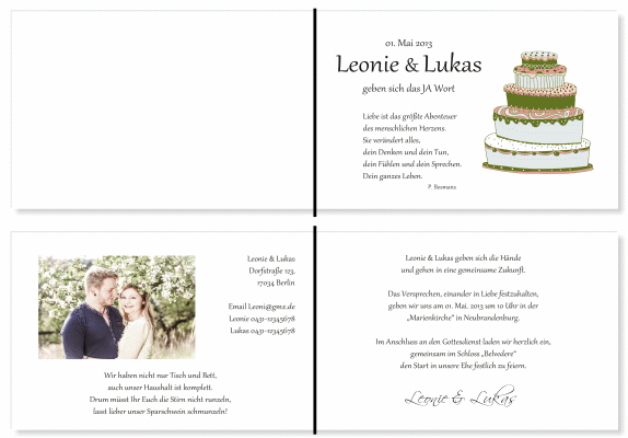  Einladungskarten Hochzeit, Hochzeitseinladungen, Hochzeitskarten, Einladungen für Hochzeit