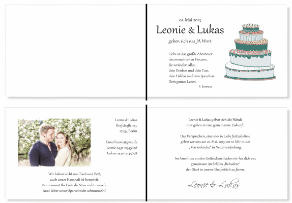  Einladungskarten Hochzeit, Hochzeitseinladungen, Hochzeitskarten, Einladungen für Hochzeit