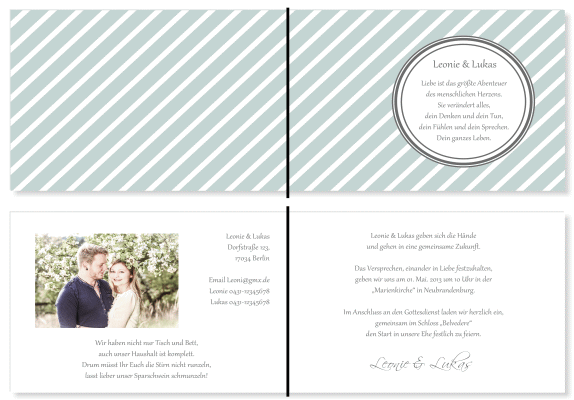  Einladungskarten Hochzeit, Hochzeitseinladungen, Hochzeitskarten, Einladungen für Hochzeit