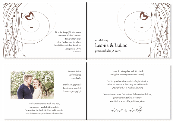  Einladungskarten Hochzeit, Hochzeitseinladungen, Hochzeitskarten, Einladungen für Hochzeit