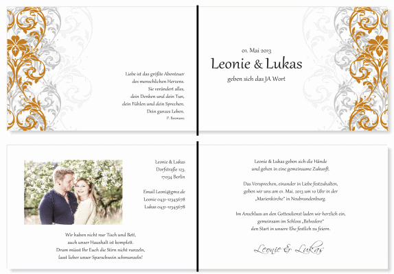  Einladungskarten Hochzeit, Hochzeitseinladungen, Hochzeitskarten, Einladungen f&uuml;r Hochzeit