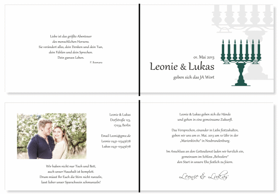  Einladungskarten Hochzeit, Hochzeitseinladungen, Hochzeitskarten, Einladungen f&uuml;r Hochzeit