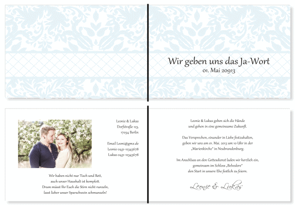  Einladungskarten Hochzeit, Hochzeitseinladungen, Hochzeitskarten, Einladungen f&uuml;r Hochzeit