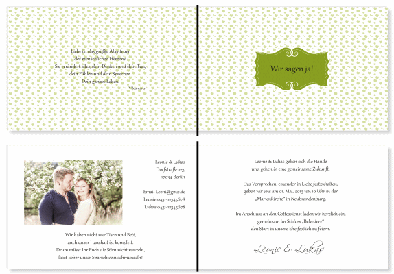  Einladungskarten Hochzeit, Hochzeitseinladungen, Hochzeitskarten, Einladungen f&uuml;r Hochzeit