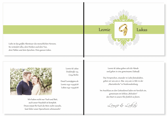  Einladungskarten Hochzeit, Hochzeitseinladungen, Hochzeitskarten, Einladungen f&uuml;r Hochzeit