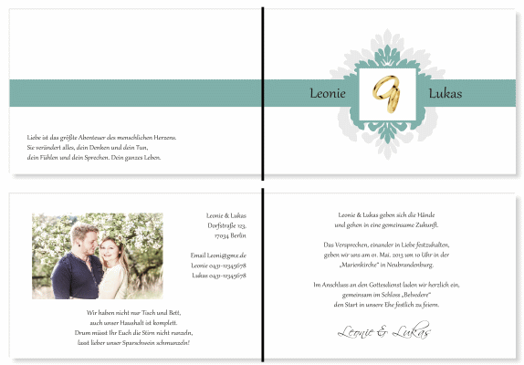  Einladungskarten Hochzeit, Hochzeitseinladungen, Hochzeitskarten, Einladungen f&uuml;r Hochzeit