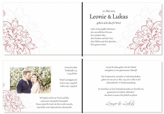  Einladungskarten Hochzeit, Hochzeitseinladungen, Hochzeitskarten, Einladungen f&uuml;r Hochzeit