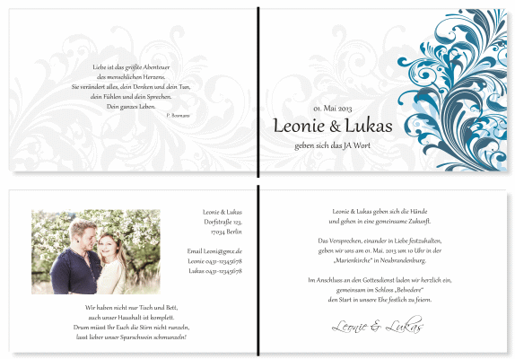  Einladungskarten Hochzeit, Hochzeitseinladungen, Hochzeitskarten, Einladungen f&uuml;r Hochzeit