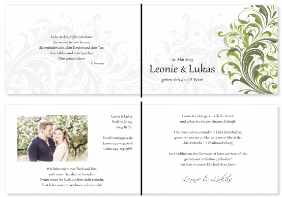  Einladungskarten Hochzeit, Hochzeitseinladungen, Hochzeitskarten, Einladungen f&uuml;r Hochzeit