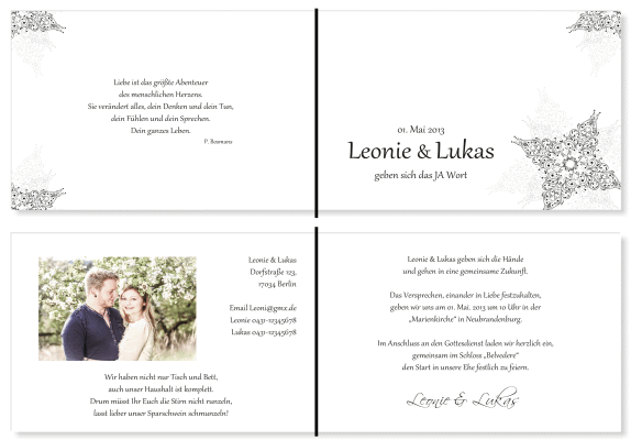  Einladungskarten Hochzeit, Hochzeitseinladungen, Hochzeitskarten, Einladungen f&uuml;r Hochzeit