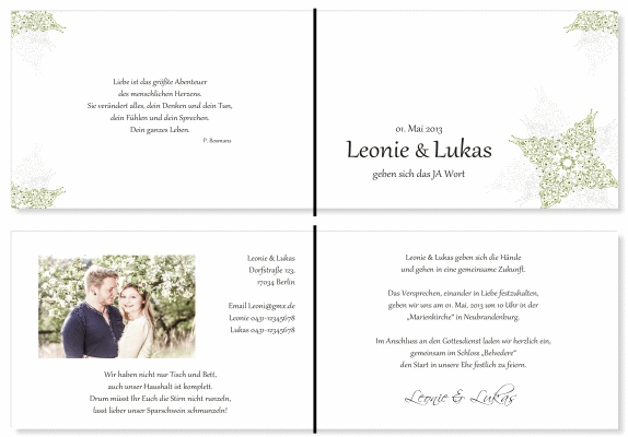  Einladungskarten Hochzeit, Hochzeitseinladungen, Hochzeitskarten, Einladungen f&uuml;r Hochzeit