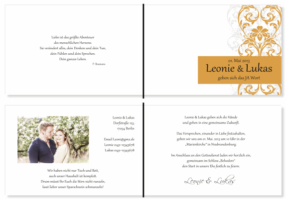  Einladungskarten Hochzeit, Hochzeitseinladungen, Hochzeitskarten, Einladungen f&uuml;r Hochzeit