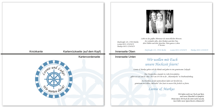  Einladungskarten Hochzeit, Hochzeitseinladungen, Hochzeitskarten, Einladungen für Hochzeit