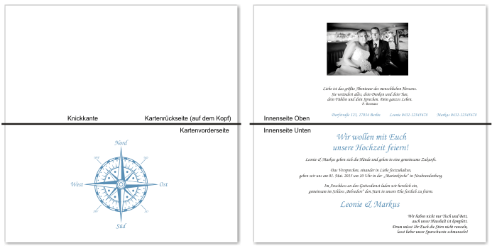  Einladungskarten Hochzeit, Hochzeitseinladungen, Hochzeitskarten, Einladungen für Hochzeit