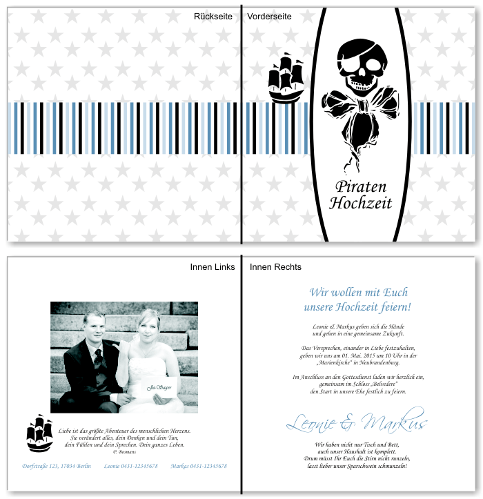  Einladungskarten Hochzeit, Hochzeitseinladungen, Hochzeitskarten, Einladungen f&uuml;r Hochzeit