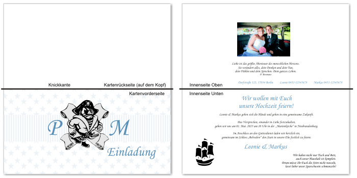  Einladungskarten Hochzeit, Hochzeitseinladungen, Hochzeitskarten, Einladungen für Hochzeit