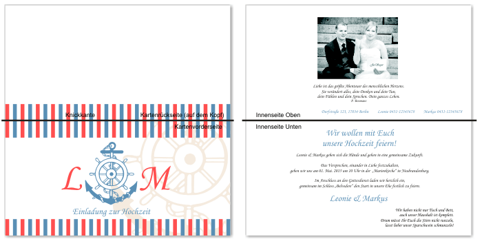  Einladungskarten Hochzeit, Hochzeitseinladungen, Hochzeitskarten, Einladungen für Hochzeit