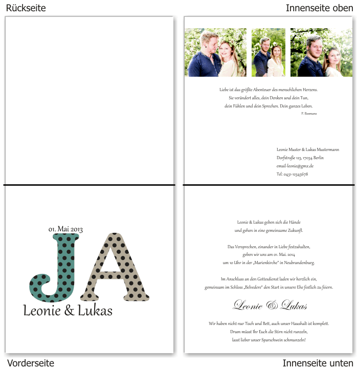  Einladungskarten Hochzeit, Hochzeitseinladungen, Hochzeitskarten, Einladungen f&uuml;r Hochzeit