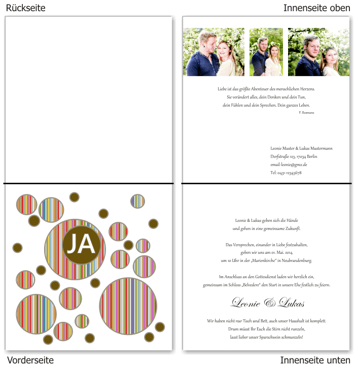  Einladungskarten Hochzeit, Hochzeitseinladungen, Hochzeitskarten, Einladungen f&uuml;r Hochzeit