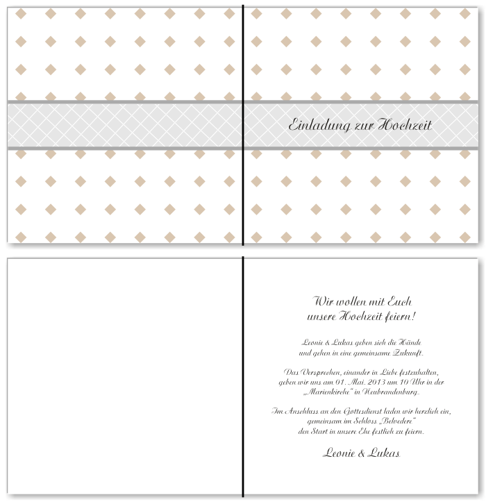  Einladungskarten Hochzeit, Hochzeitseinladungen, Hochzeitskarten, Einladungen f&uuml;r Hochzeit