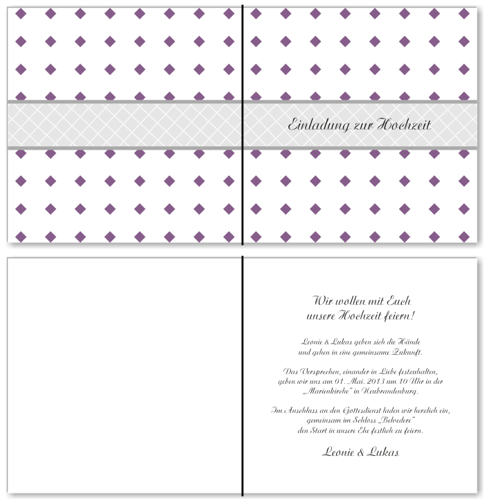  Einladungskarten Hochzeit, Hochzeitseinladungen, Hochzeitskarten, Einladungen f&uuml;r Hochzeit