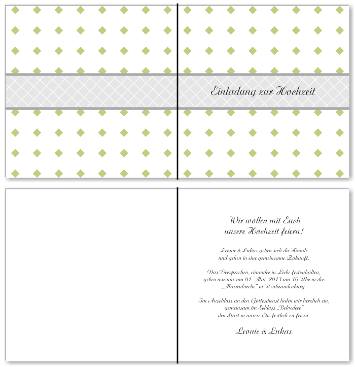  Einladungskarten Hochzeit, Hochzeitseinladungen, Hochzeitskarten, Einladungen f&uuml;r Hochzeit