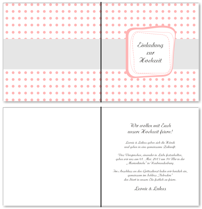  Einladungskarten Hochzeit, Hochzeitseinladungen, Hochzeitskarten, Einladungen f&uuml;r Hochzeit