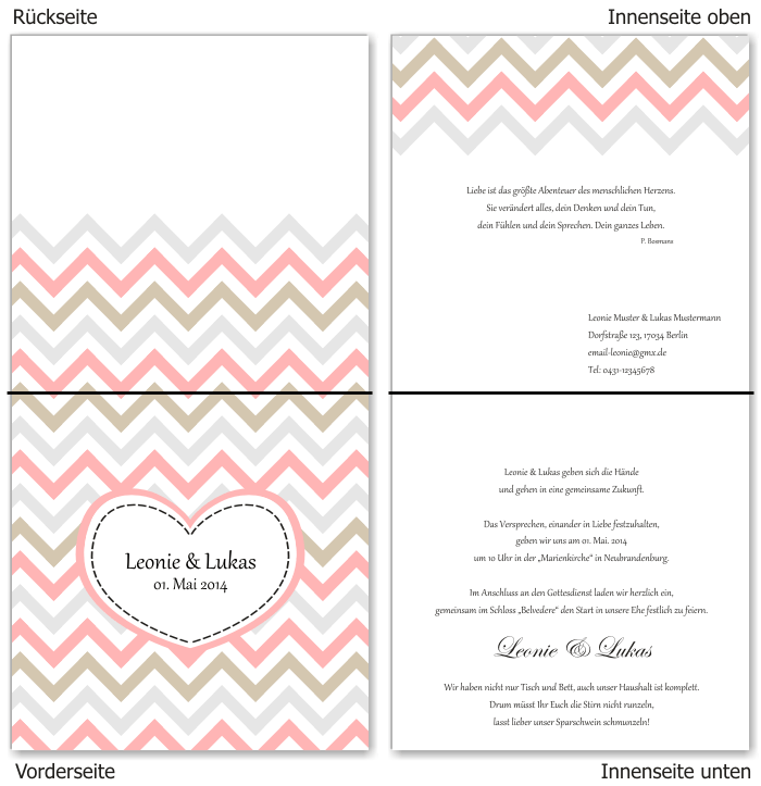  Einladungskarten Hochzeit, Hochzeitseinladungen, Hochzeitskarten, Einladungen f&uuml;r Hochzeit