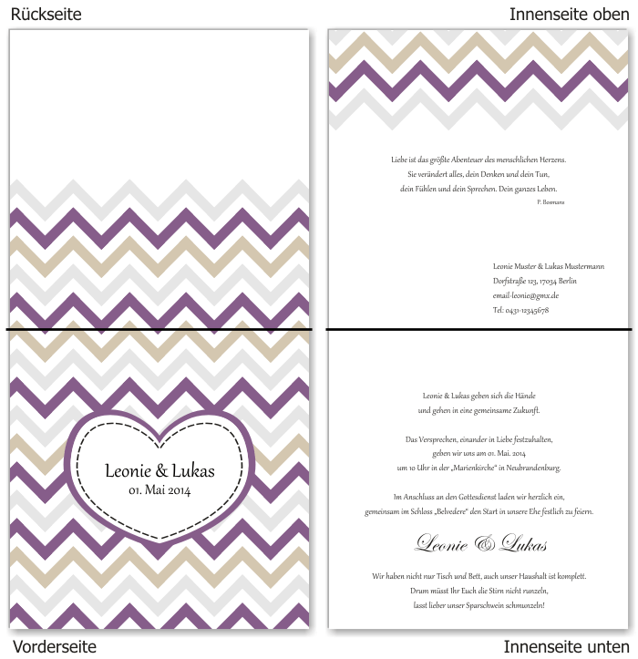  Einladungskarten Hochzeit, Hochzeitseinladungen, Hochzeitskarten, Einladungen f&uuml;r Hochzeit