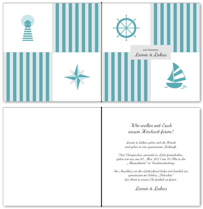  Einladungskarten Hochzeit, Hochzeitseinladungen, Hochzeitskarten, Einladungen f&uuml;r Hochzeit