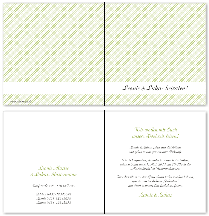  Einladungskarten Hochzeit, Hochzeitseinladungen, Hochzeitskarten, Einladungen f&uuml;r Hochzeit