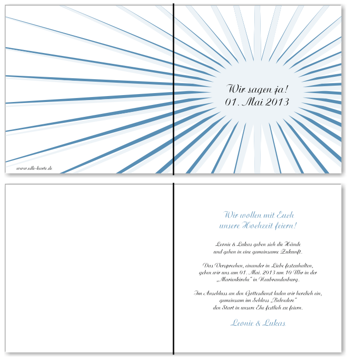  Einladungskarten Hochzeit, Hochzeitseinladungen, Hochzeitskarten, Einladungen f&uuml;r Hochzeit