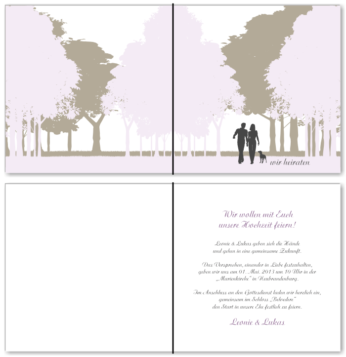  Einladungskarten Hochzeit, Hochzeitseinladungen, Hochzeitskarten, Einladungen f&uuml;r Hochzeit