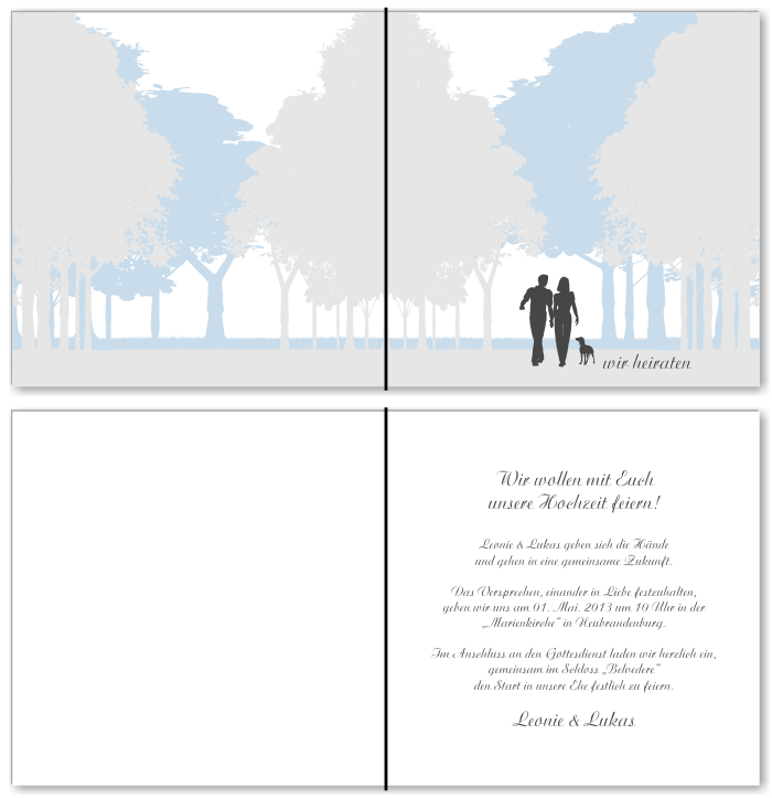  Einladungskarten Hochzeit, Hochzeitseinladungen, Hochzeitskarten, Einladungen f&uuml;r Hochzeit