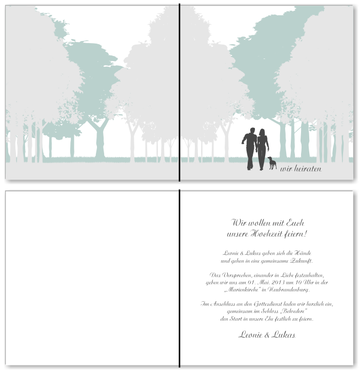  Einladungskarten Hochzeit, Hochzeitseinladungen, Hochzeitskarten, Einladungen f&uuml;r Hochzeit