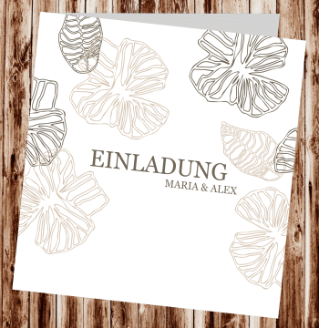 Hochzeitseinladungen, Einladungskarten zur Hochzeit, individuelle Einladungen f&uuml;r Hochzeit, Hochzeitskarten, pers&ouml;nliche Hochzeitseinladungen