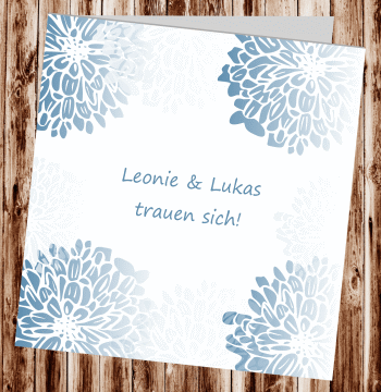 Hochzeitseinladungen, Einladungskarten zur Hochzeit, individuelle Einladungen f&uuml;r Hochzeit, Hochzeitskarten, pers&ouml;nliche Hochzeitseinladungen