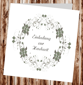 Hochzeitseinladungen, Einladungskarten zur Hochzeit, individuelle Einladungen f&uuml;r Hochzeit, Hochzeitskarten, pers&ouml;nliche Hochzeitseinladungen