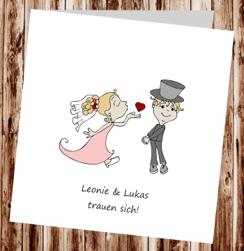 Hochzeitseinladungen, Einladungskarten zur Hochzeit, individuelle Einladungen f&uuml;r Hochzeit, Hochzeitskarten, pers&ouml;nliche Hochzeitseinladungen