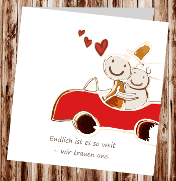 Hochzeitseinladungen, Einladungskarten zur Hochzeit, individuelle Einladungen f&uuml;r Hochzeit, Hochzeitskarten, pers&ouml;nliche Hochzeitseinladungen