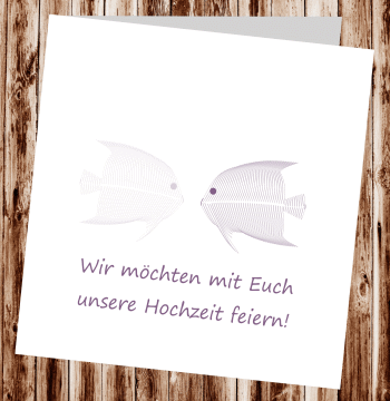 Hochzeitseinladungen, Einladungskarten zur Hochzeit, individuelle Einladungen f&uuml;r Hochzeit, Hochzeitskarten, pers&ouml;nliche Hochzeitseinladungen