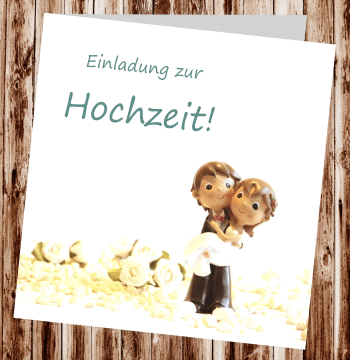 Hochzeitseinladungen, Einladungskarten zur Hochzeit, individuelle Einladungen f&uuml;r Hochzeit, Hochzeitskarten, pers&ouml;nliche Hochzeitseinladungen